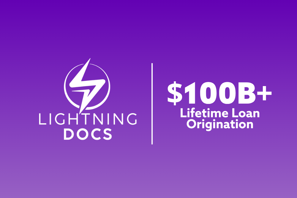 Lightning Docs Surpasses $100 Billion in Lifetime Loan Originations